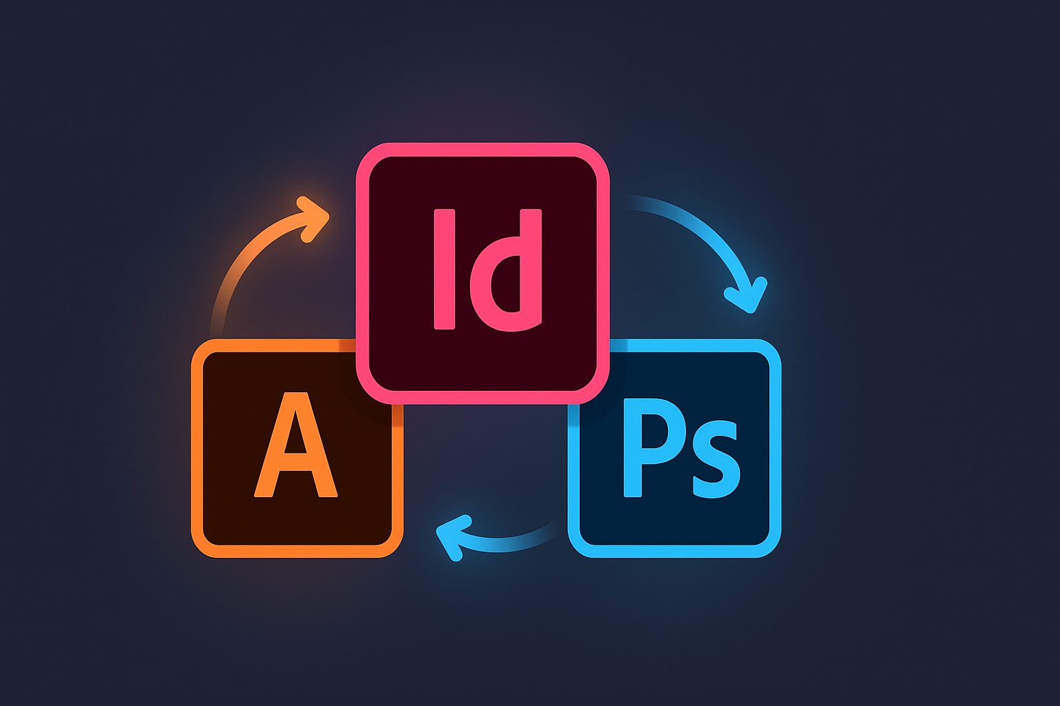 So Sánh InDesign và Illustrator/Photoshop (LSI)