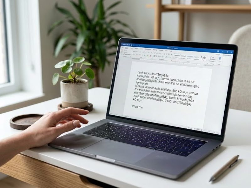 Tầm quan trọng của Font .VnTime trong quản trị dữ liệu văn phòng