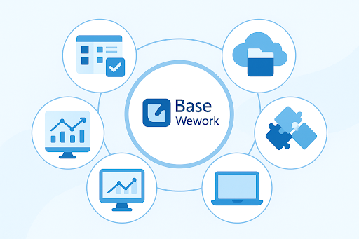 Quản lý công việc với Base Wework: 5 bước tăng 200% hiệu suất Các tính năng nổi bật của Base Wework