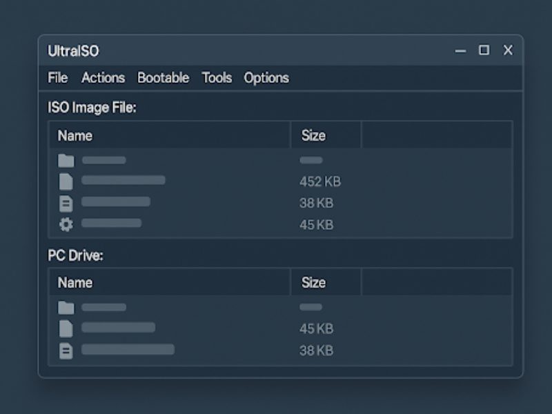 Khám phá Chi tiết các Tính năng Nổi bật Khác của UltraISO