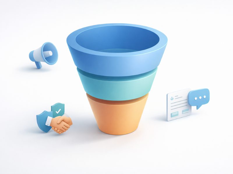 Ma trận nội dung: Phễu chuyển đổi 3 giai đoạn