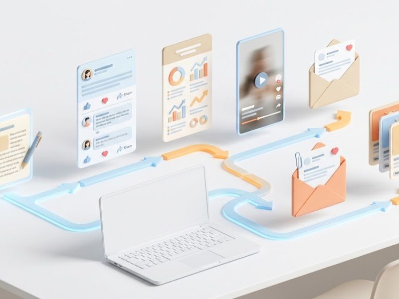 Hướng dẫn chi tiết quy trình "1 bài viết ra 7 nội dung"